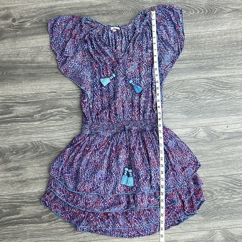 POUPETTE ST BARTH Elsa Layered Mini Dress size M - Picture 8 of 14
